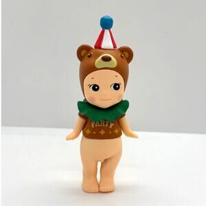 New Kewpie/Angel Collectible Mini Figure in Circus Bear Costume, Open Box